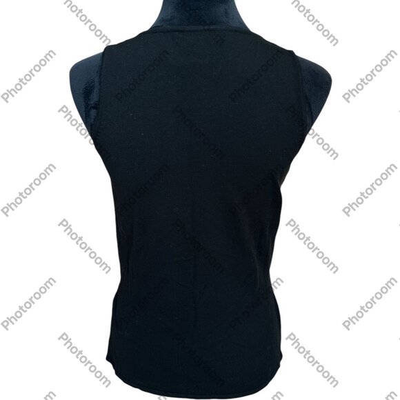 C'Est City Small Multicolor Spotted Mixed Media Halter Style Top - Picture 6 of 7